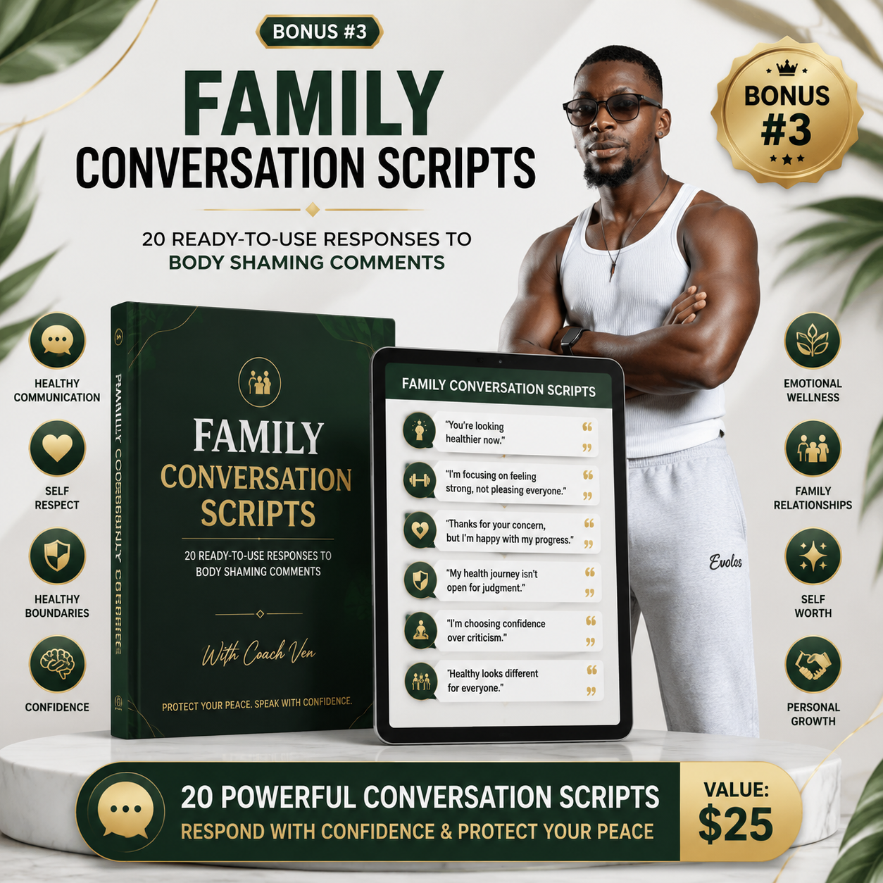 Bonus 3: Family Conversation Scripts - 20 Ready-to-Use Responses