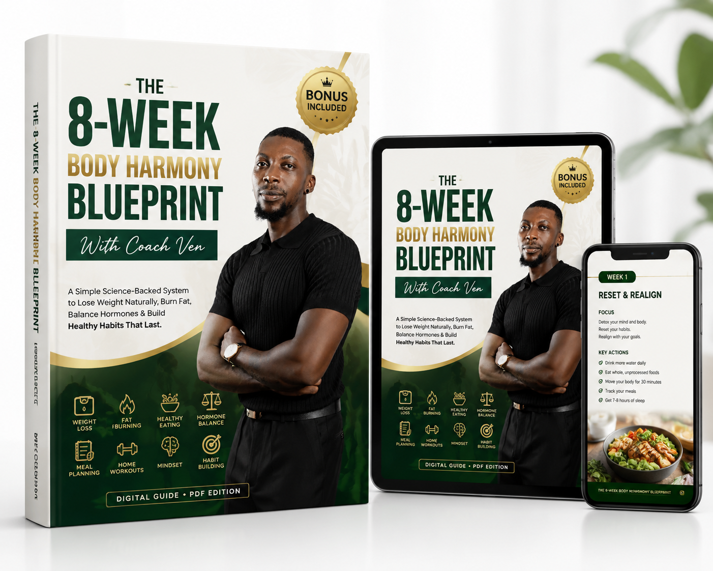The 8-Week Body Harmony Blueprint Product Cover